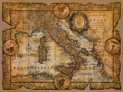 map of italy. our way to Italy tomorrow.