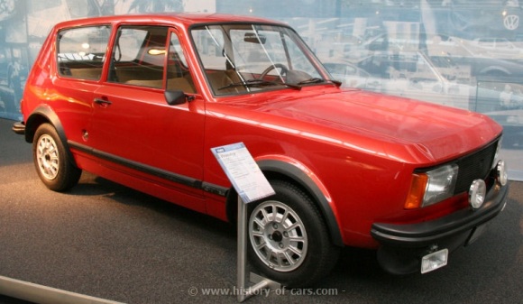 EA 276 1969 VW Golf MK1 prototype