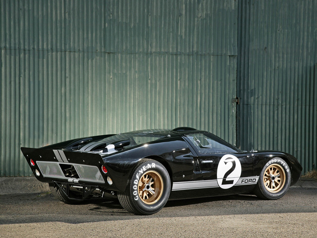 Ford gt40 le mans victory #2